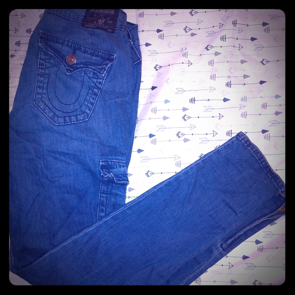 True Religion Cargo Jeans